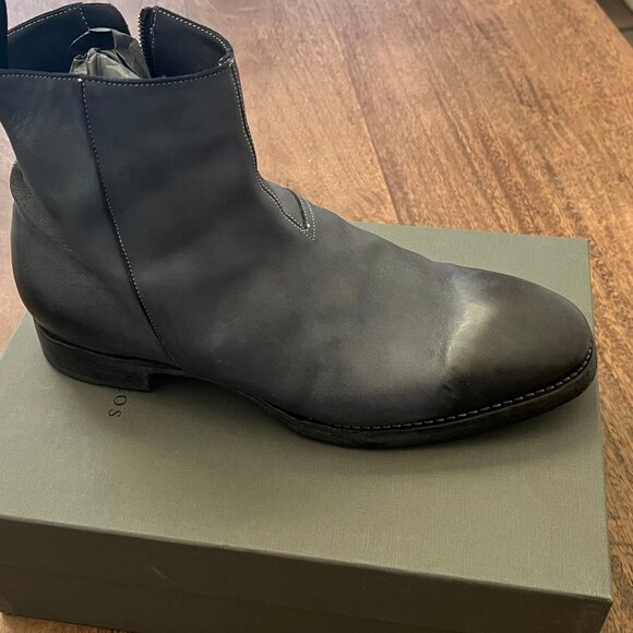 John Varvatos Blue Stone Regent Boots 11 - Picture 9 of 16